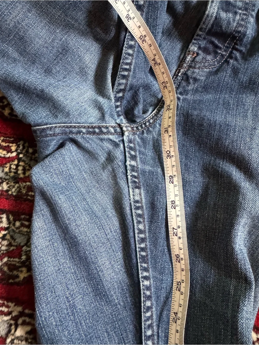 Levi's Silver Tab True Straight Button Fly Jeans - 31x32 - Picture 10 of 12